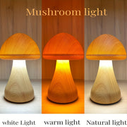 תקריב של מנורת הפטרייה