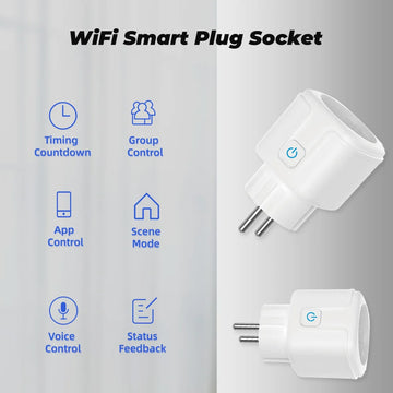 שקע חכם WiFi עם מדידת צריכה ושליטה מרחוק - פרטים נוספים