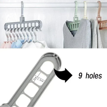 קולב 9 פתחים חוסך מקום