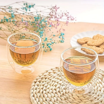 מבט נוסף על כוס זכוכית כפולה לאספרסו