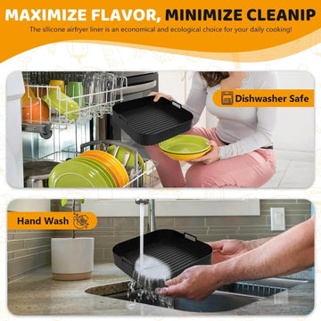 ניקוי תבנית סיליקון ביד או במדיח