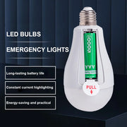 נורת חירום נטענת E27 להפסקות חשמל - 30W / סוללה 3600mAh