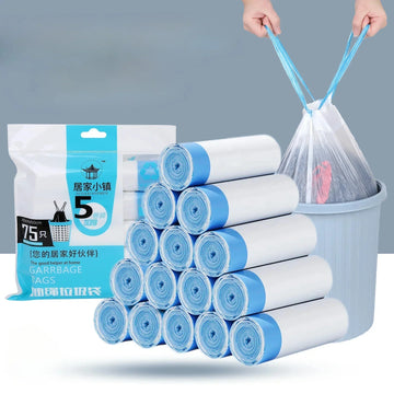 שקיות אשפה מבושמות עם שרוך - גליל אחד - כ-45x50 ס״מ