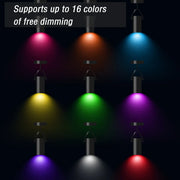 נורת RGB עם בחירת גווני לבן