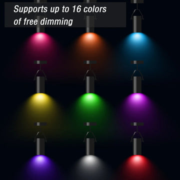 נורת RGB עם בחירת גווני לבן