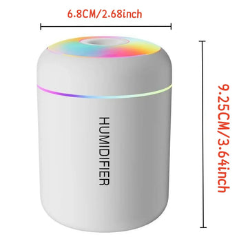 מידות של מיני מפיץ אדים USB