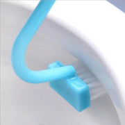 מברשת ניקוי כפופה לאסלה - 2 יחידות ורוד וכחול