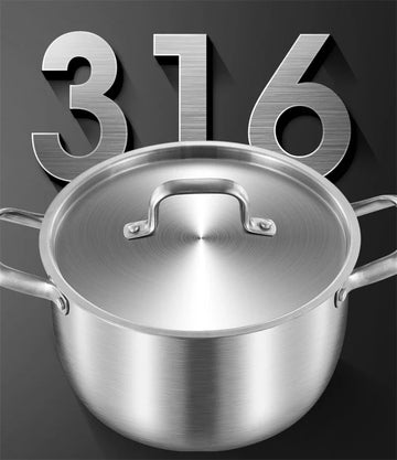 סיר נירוסטה 316 לבישול יומיומי
