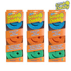מארז Scrub Daddy 3 יחידות - משנה קשיחות לפי חום המים