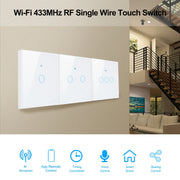 מתג תאורה חכם WiFi ללא חוט אפס - 1, 2 או 3 לחצנים - הדגמת פונקציות