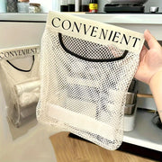 מתלה רשת לשקיות מקרוב