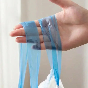 שקיות אשפה מבושמות עם שרוך מקרוב