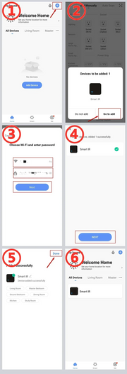 בקר שלטים חכם ל WiFi