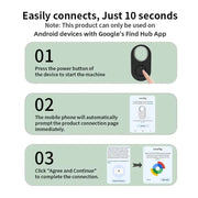 תג איתור חכם לאנדרואיד עם Google Find Hub - פרטים מקרוב