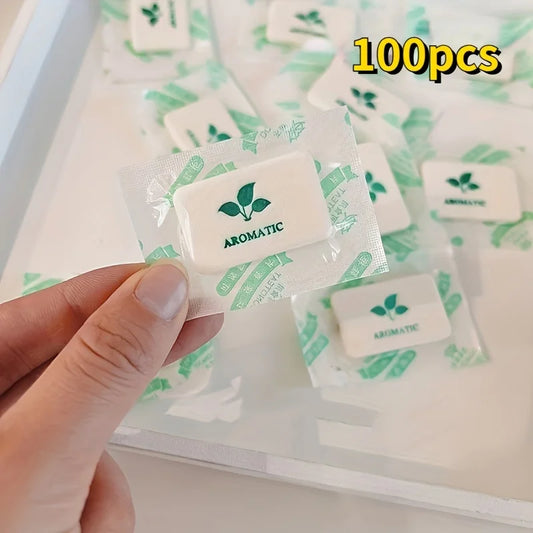 שקיות ריח לארון ולרכב - 100 יחידות | יסמין כתום