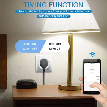 שקע חכם WiFi עם מדידת צריכה ושליטה מרחוק - עוד שימוש