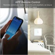 מתג תאורה חכם WiFi ללא חוט אפס - 1, 2 או 3 לחצנים - שימוש בבית