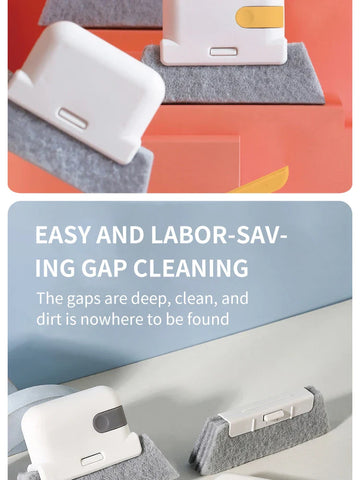 מברשת ניקוי למסילות ליד כיור