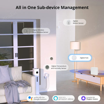 רכזת Tuya לבית חכם - Bluetooth, Zigbee או משולבת - מבט נוסף