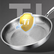 מחבת טיטניום במרקם פטיש