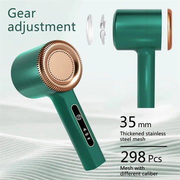מסיר מוך חשמלי נטען USB - התאמה לבדים שונים