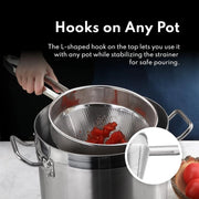מסננת חרוטית על סיר