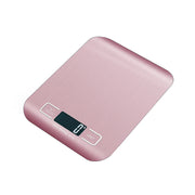 משקל מטבח דיגיטלי כסוף עד 10 ק״ג בטעינת USB