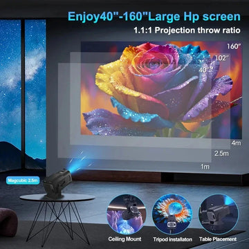 מקרן HY320 עם WiFi