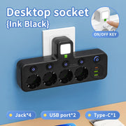 מפצל קיר עם טעינת USB - מבט על הצבעים