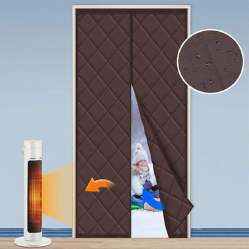 וילון דלת מבודד עם סגירה מגנטית - תמונת שימוש 1