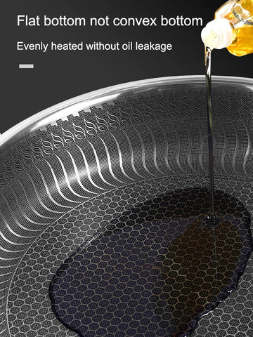 פרטים נוספים של מחבת נירוסטה חלת דבש