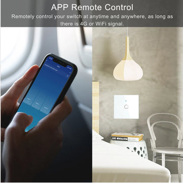 מתג תאורה חכם WiFi ללא חוט אפס - 1, 2 או 3 לחצנים - מבט נוסף 16