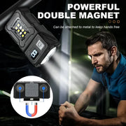 פנס מיני נטען USB מדגם DC08 - סוללה 1200mAh