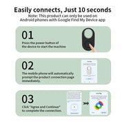 תג איתור חכם לאנדרואיד עם Google Find Hub - מבט נוסף