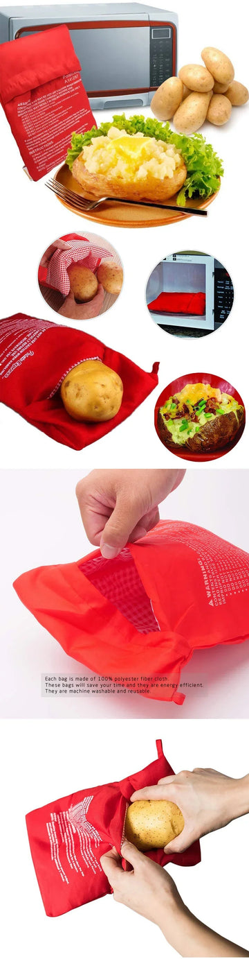 שקית תפוחי אדמה למיקרוגל
