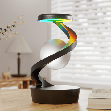 מנורת הספירלה במצב RGB צבעוני